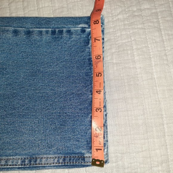 Levi's 505 Men's Jeans 38x32 100% Cotton Regular/Straight Medium-Washed - Picture 11 of 11